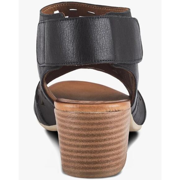 Spring Step Women's Dorotha Sandal, Black, Size 6.5-7 - Picture 4 of 6